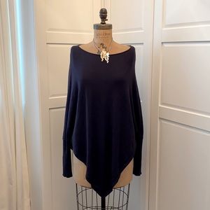 Navy Cashmere Blend Sweater